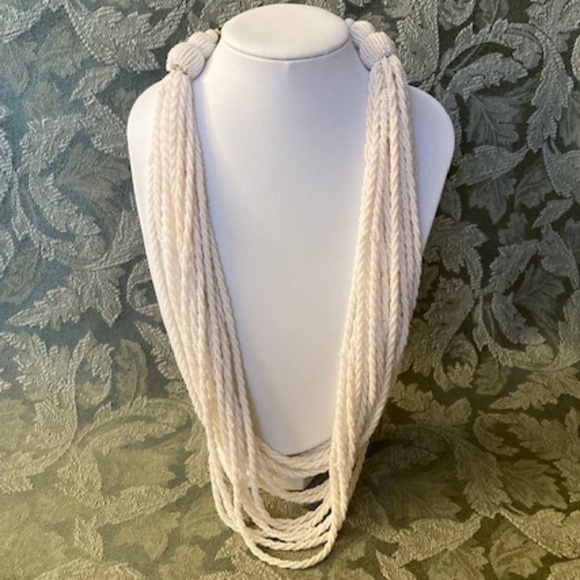 Loft Multi Strand Bead Necklace - Picture 1 of 8